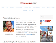 Tablet Screenshot of livingprague.com